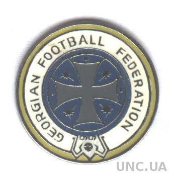 Грузия, федерация футбола, №2, тяжмет / Georgia football federation pin badge