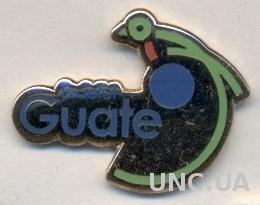 Гватемала, федерация футбола,№1, ЭМАЛЬ / Guatemala football federation pin badge