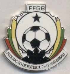 Гвинея-Бисау, федерация футбола,№2 ЭМАЛЬ / Guinea-Bissau football federation pin