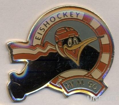 хоккей, чемп-т Мира 1996 (Австрия)1 тяжмет / hockey World championship pin badge