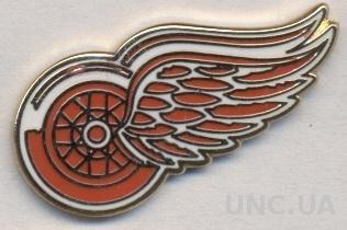 хоккей.клуб Детройт Ред Уингс (США, НХЛ) ЭМАЛЬ / Detroit Red Wings NHL pin badge