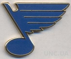 хоккей.клуб Сент-Луис Блюз (США,НХЛ) ЭМАЛЬ / St.Louis Blues NHL hockey pin badge