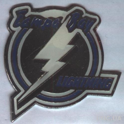 хоккей.клуб Тампа-Бэй Лайтнинг (США-НХЛ) тяжмет БОЛЬШОЙ /Tampa Bay Lightning pin