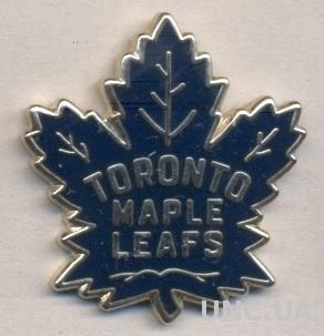 хоккей.клуб Торонто Мэйпл Лифс (Канада,НХЛ)2 ЭМАЛЬ / Toronto Maple Leafs NHL pin