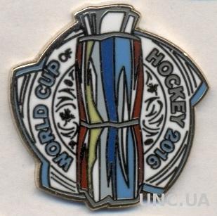 хоккей, Кубок Мира 2016 (Канада) ЭМАЛЬ / World cup of hockey enamel pin badge