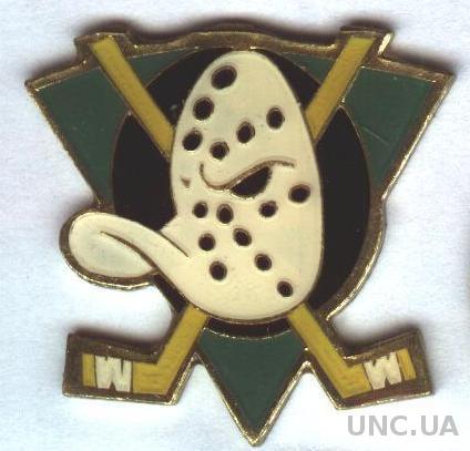 хоккейный клуб Анахайм Майти Дакс (США-НХЛ), тяжмет, БОЛЬШОЙ / Anaheim, NHL pin