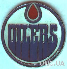 хоккейный клуб Эдмонтон Ойлерс (Канада-НХЛ), тяжмет / Edmonton Oilers NHL pin