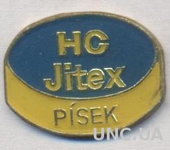 хоккейный клуб ХК Йитекс Писек (Чехия), тяжмет /HC Jitex Pisek,Czech hockey pin