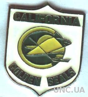 хоккейный клуб Калифорния Силс (США, экс-НХЛ), тяжмет / California Seals NHL pin