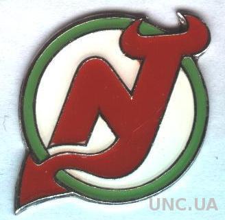 хоккейный клуб Нью-Джерси Девилс(США-НХЛ)тяжмет /New Jersey Devils NHL pin badge