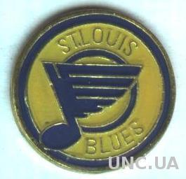 хоккейный клуб Сент-Луис Блюз (США-НХЛ)1, тяжмет /St. Louis Blues NHL hockey pin