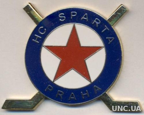 хоккейный клуб Спарта Прага (Чехия), ЭМАЛЬ, большой / HC Sparta Praha,Czech pin