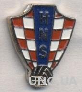 Хорватия, федерация футбола, №3, тяжмет / Croatia football federation pin badge