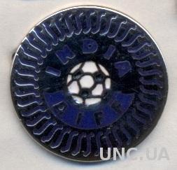 Индия, федерация футбола, ЭМАЛЬ / India football federation enamel pin badge