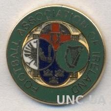 Ирландия, федер.футбола, №4, ЭМАЛЬ /Rep.of Ireland football federation pin badge