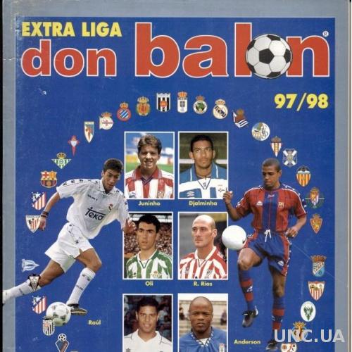 Испания, чемпионат 1997-98, спецвыпуск Дон Балон / Don Balon special guide Spain