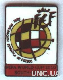 Испания, федерация футбола,№1, ЭМАЛЬ /Spain football federation enamel pin badge