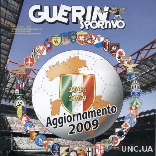 Италия,чемпионат 2008-09,2-й круг,спецвыпуск Guerin Sportivo CalcioItalia, Italy
