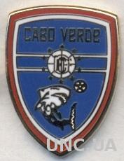 Кабо-Верде, федерация футбола, ЭМАЛЬ / Cape Verde football federation enamel pin