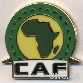 КАФ=Африка, конфедерация футбола,№3 ЭМАЛЬ /CAF Africa football confederation pin