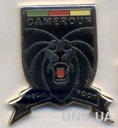 Камерун, федерация футбола, №3, ЭМАЛЬ / Cameroon football federation enamel pin