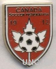 Канада, федерация футбола,№4 ЭМАЛЬ /Canada football soccer federation enamel pin