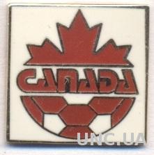 Канада, федерация футбола,№5 ЭМАЛЬ / Canada football soccer federation pin badge