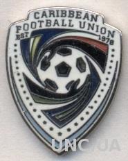 Карибская конфедерация футбола, ЭМАЛЬ / CFU Caribbean football confederation pin