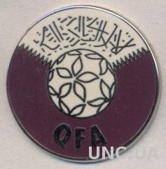 Катар, федерация футбола, №3, ЭМАЛЬ / Qatar football federation enamel pin badge
