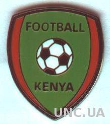 Кения, федерация футбола, №2, ЭМАЛЬ / Kenya football federation enamel pin badge