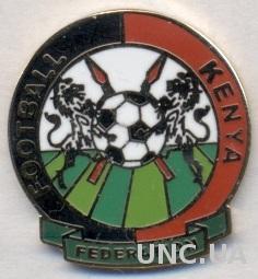 Кения, федерация футбола, №3, ЭМАЛЬ / Kenya football federation enamel pin badge
