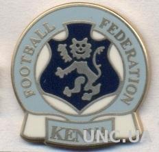 Кения, федерация футбола, №5, ЭМАЛЬ / Kenya football federation enamel pin badge