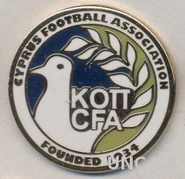 Кипр, федерация футбола,№1, ЭМАЛЬ / Cyprus football association federation badge