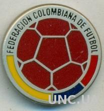 Колумбия, федерация футбола, №1, ЭМАЛЬ / Colombia football federation enamel pin
