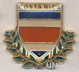 Коста-Рика, федерация футбола, тяжмет / Costa Rica football federation pin badge