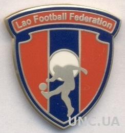 Лаос, федерация футбола, №5, ЭМАЛЬ / Laos football federation enamel pin badge