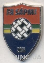 Лапландия,федерация футбола (не-ФИФА) ЭМАЛЬ /Sapmi football federation pin badge