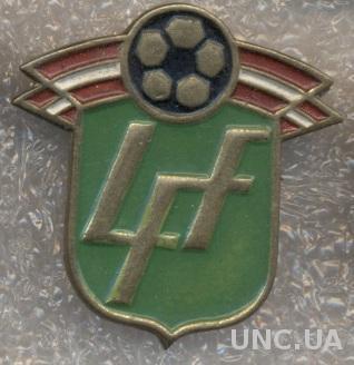 Латвия, федерация футбола, №1, тяжмет / Latvia football federation badge