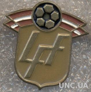 Латвия, федерация футбола, №2, тяжмет / Latvia football federation badge