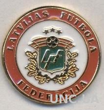 Латвия, федерация футбола, №4, тяжмет / Latvia football federation pin badge
