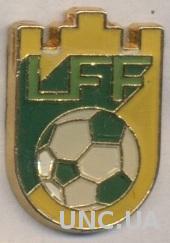 Литва, федерация футбола, №1, тяжмет / Lithuania football federation pin badge