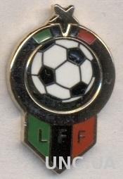 Ливия, федерация футбола, №1, ЭМАЛЬ / Libya football federation enamel pin badge