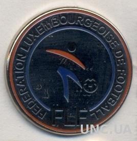 Люксембург, федерация футбола,№1 ЭМАЛЬ / Luxemburg football federation pin badge