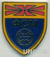 Македония, федерация футбола,№1 ЭМАЛЬ / Macedonia football federation enamel pin