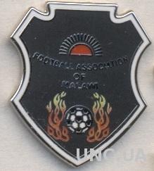 Малави, федерация футбола,№3 ЭМАЛЬ / Malawi football federation enamel pin badge