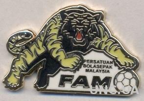 Малайзия, федерация футбола, №2, ЭМАЛЬ / Malaysia football federation pin badge