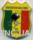 Мали, федерация футбола, №2, ЭМАЛЬ / Mali football federation enamel pin badge