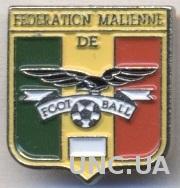 Мали, федерация футбола, тяжелый металл / Mali football federation pin badge