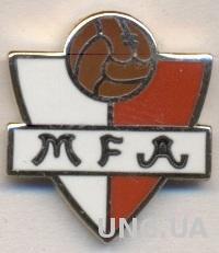 Мальта, федерация футбола, №1, ЭМАЛЬ / Malta football association federation pin