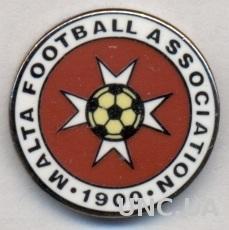 Мальта, федерация футбола, №2, ЭМАЛЬ / Malta football association federation pin